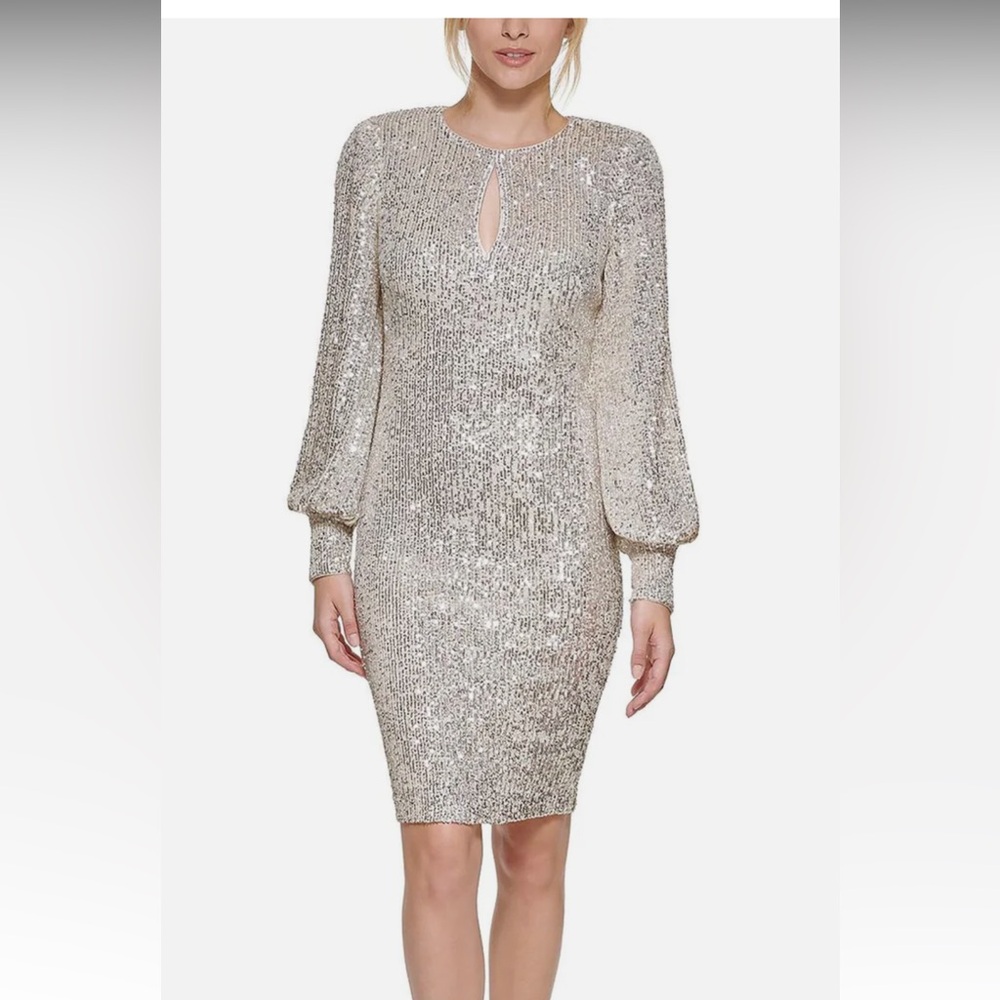Brand new with tags Eliza J dress, sequins, size 8
